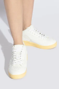 JIL SANDER BIAŁY Buty sportowe z logo