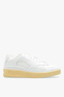 JIL SANDER BIAŁY Buty sportowe z logo
