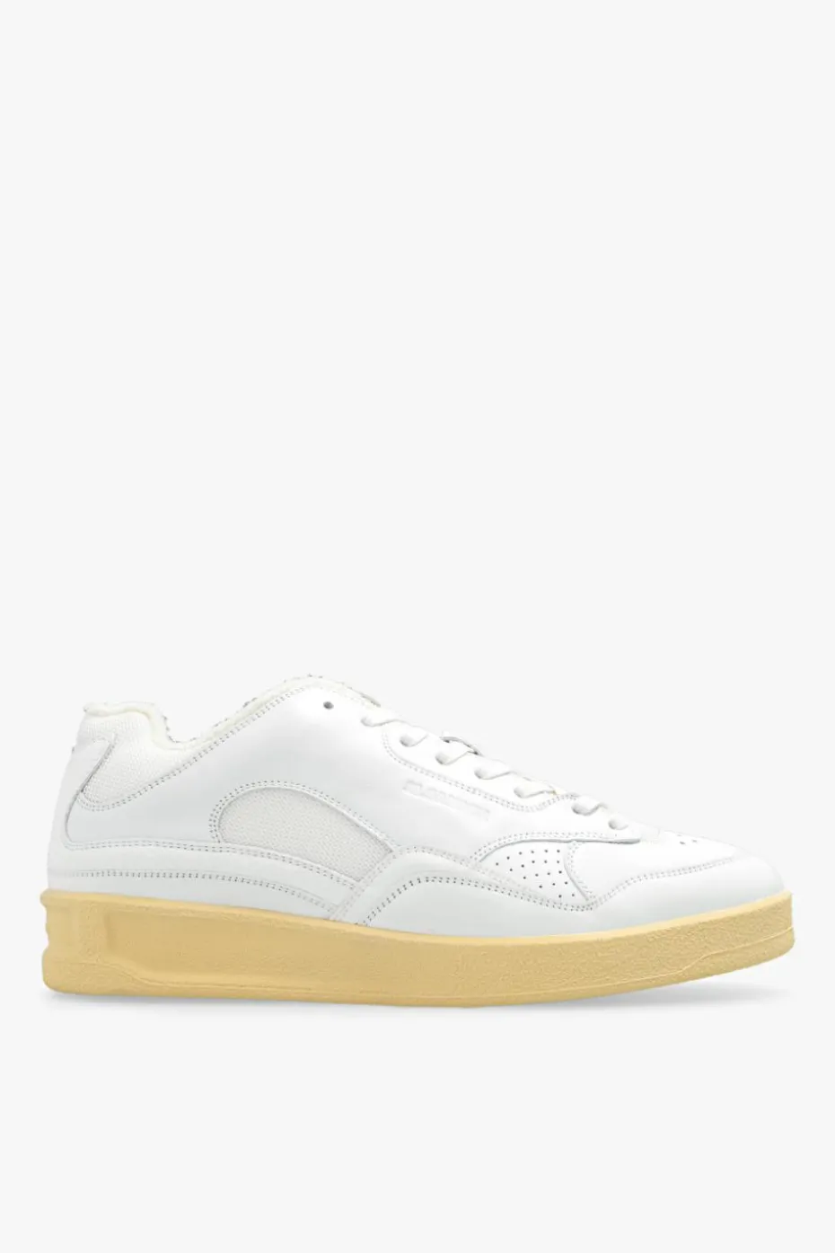 JIL SANDER BIAŁY Buty sportowe z logo