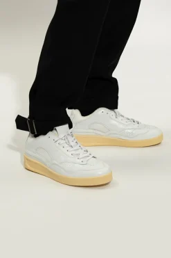 JIL SANDER BIAŁY Buty sportowe z logo