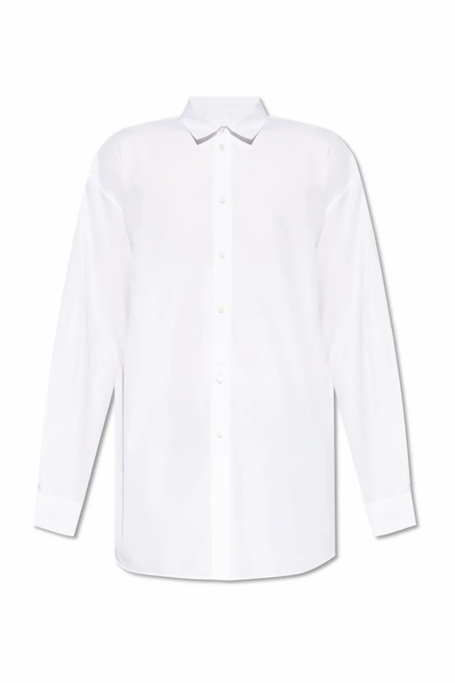 JIL SANDER BIAŁY Koszula z logo
