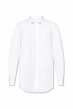JIL SANDER BIAŁY Koszula z logo
