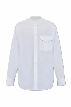JIL SANDER BIAŁY Koszula z kieszenią