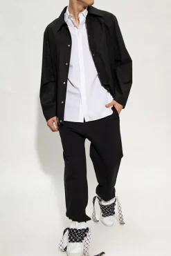 JIL SANDER BIAŁY Koszula o luźnym kroju