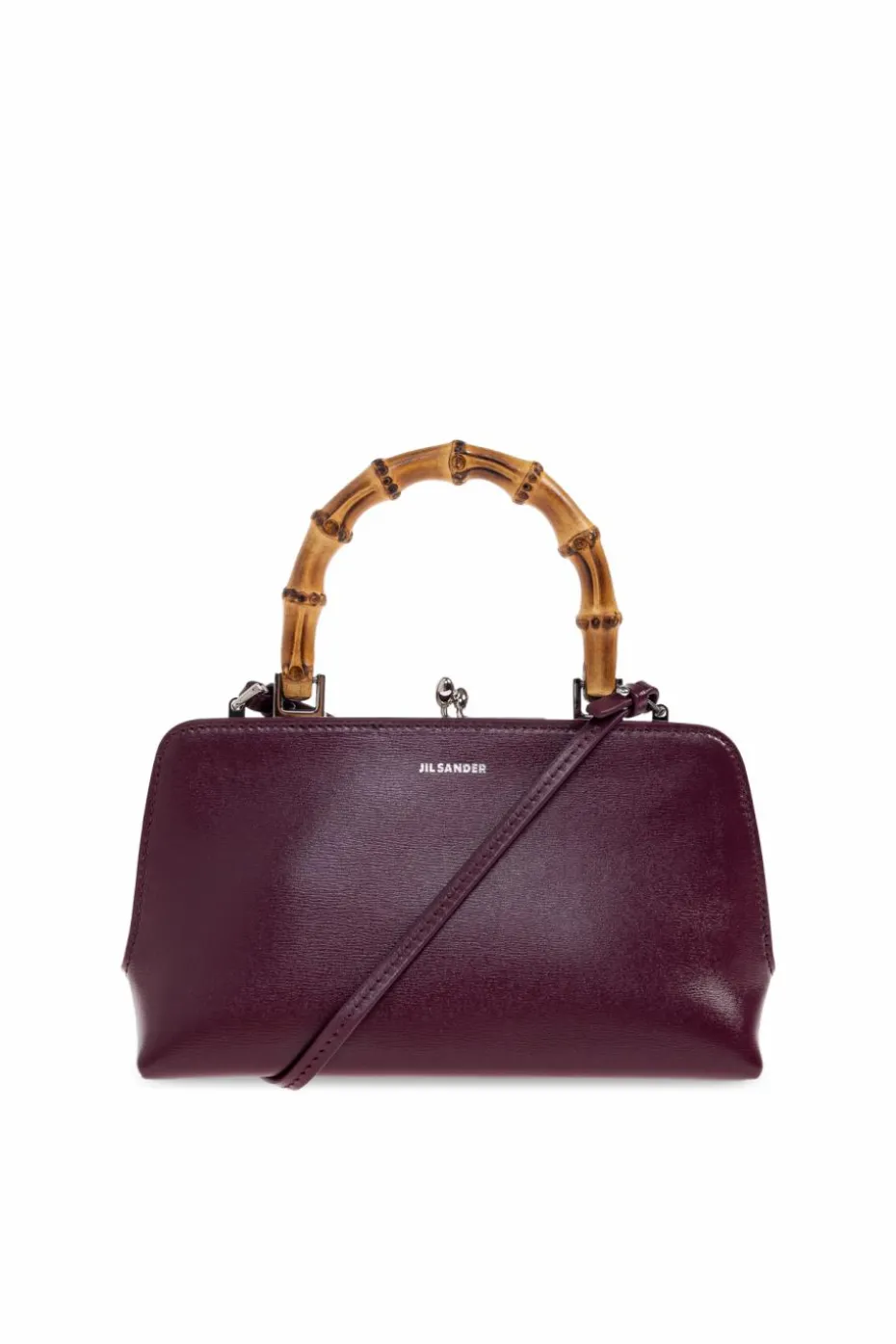 JIL SANDER BORDO Torba do ręki