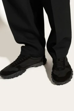JIL SANDER CZARNY Buty sportowe