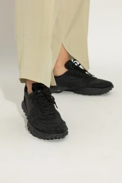JIL SANDER CZARNY Buty sportowe z logo