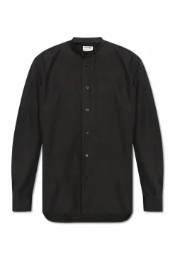 JIL SANDER CZARNY Koszula ‘Monday PM’