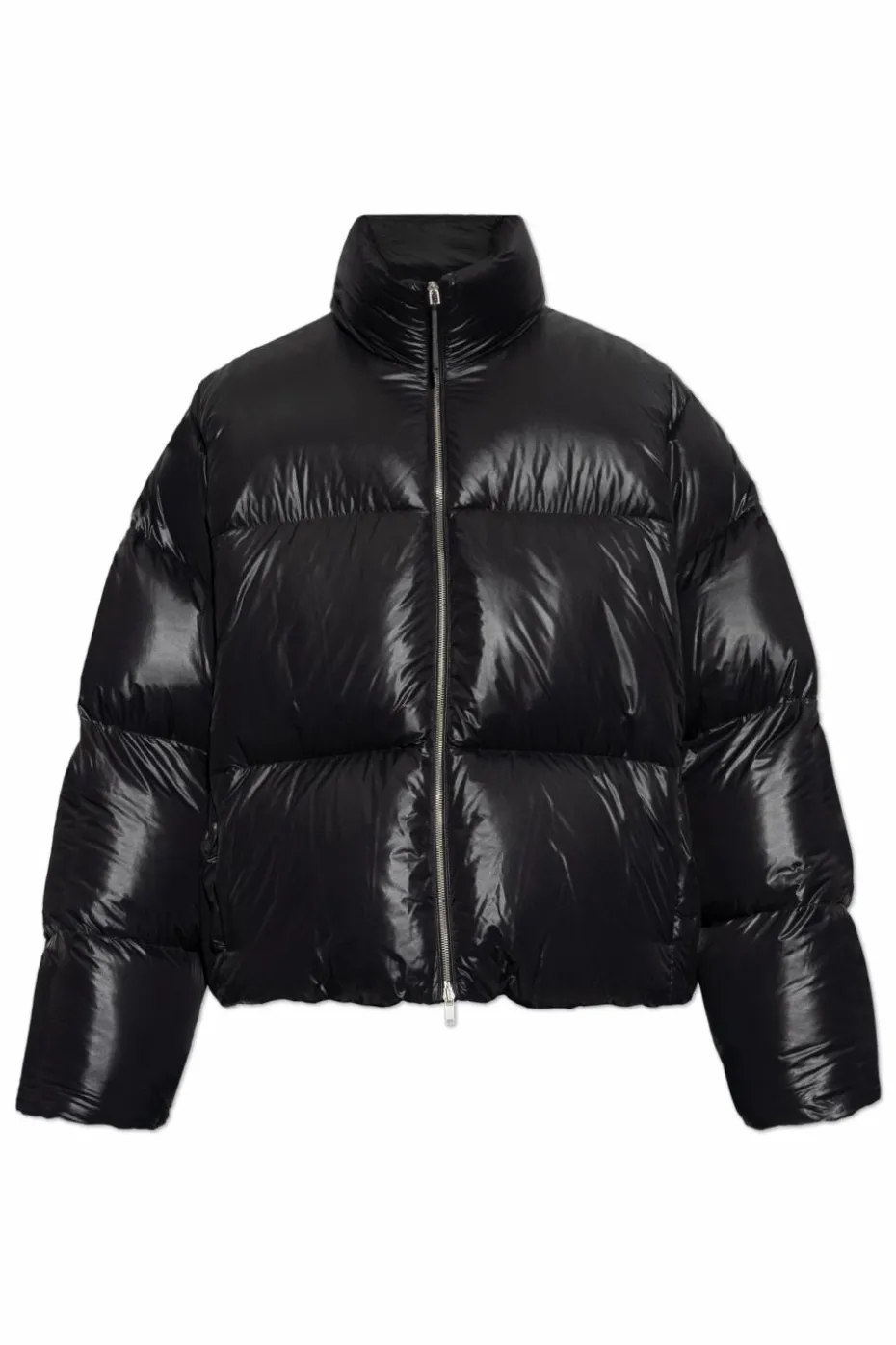 JIL SANDER+ CZARNY Kurtka puchowa