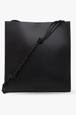 JIL SANDER CZARNY Torba na ramię ‘Tangle Medium’