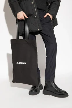 JIL SANDER CZARNY Torba typu ‘shopper’