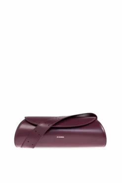 JIL SANDER FIOLETOWY Torba na ramię