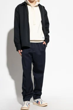 JIL SANDER+ kremowy Bluza z logo