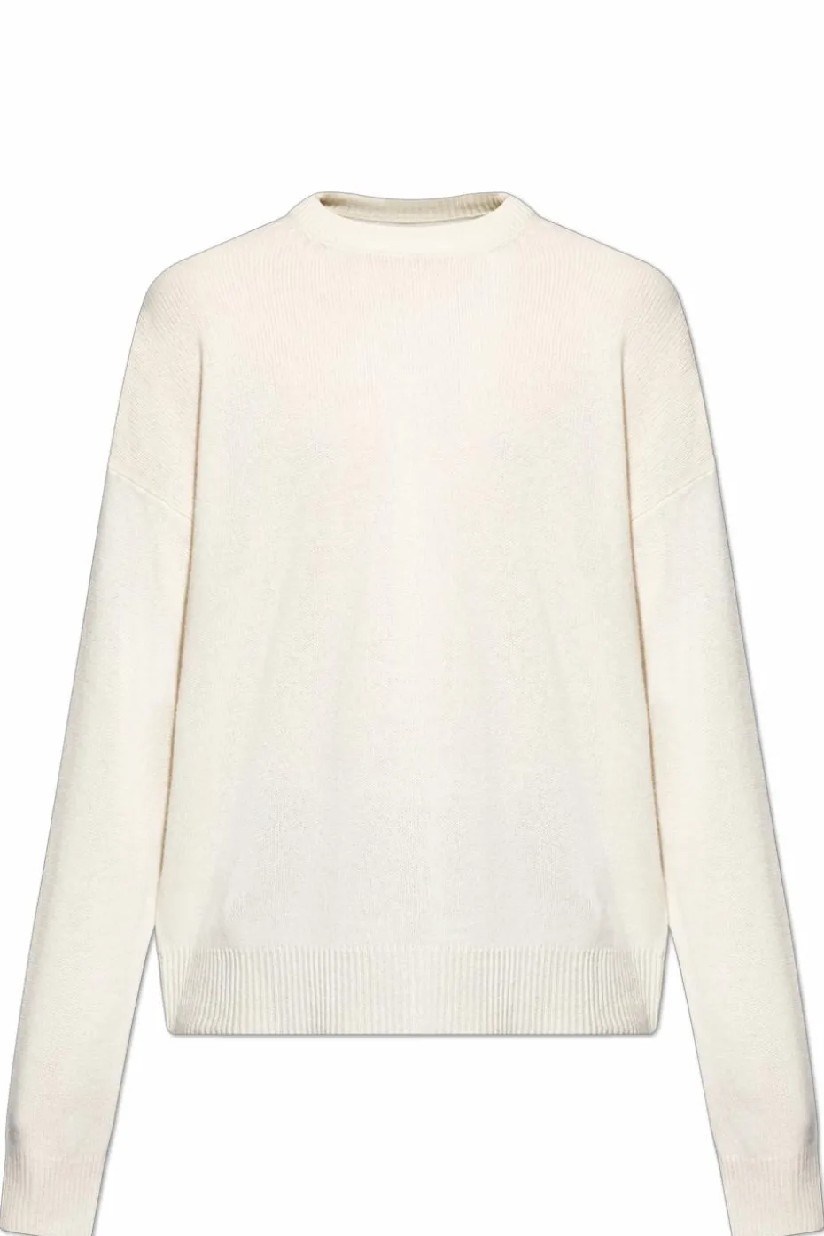 JIL SANDER kremowy Kaszmirowy sweter
