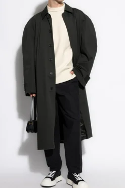 JIL SANDER kremowy Wełniany sweter