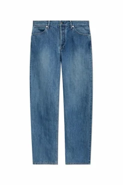 JIL SANDER+ NIEBIESKI Jeansy z logo