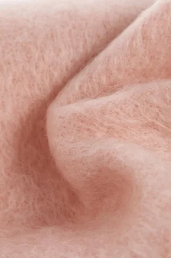 JIL SANDER+ RÓŻOWY Wełniany szal