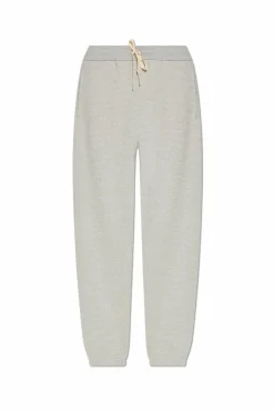 JIL SANDER SZARY Spodnie dresowe