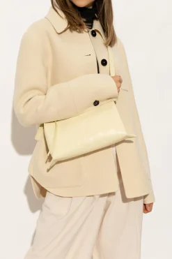 JIL SANDER ŻÓŁTY Torba na ramię ‘Empire Small’