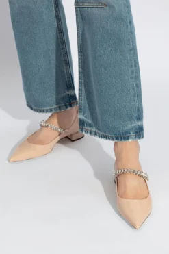 Jimmy Choo beżowy Buty na obcasie `Bing`