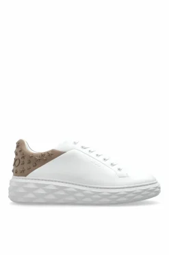 Jimmy Choo BIAŁY Buty sportowe `Diamond Maxi`