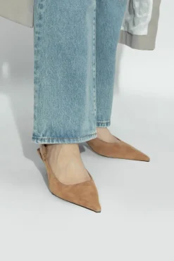 Jimmy Choo BRĄZOWY Buty na obcasie `Amel 50`