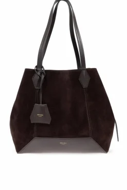 Jimmy Choo BRĄZOWY Torba `Diamond M`