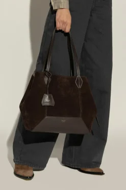 Jimmy Choo BRĄZOWY Torba `Diamond M`