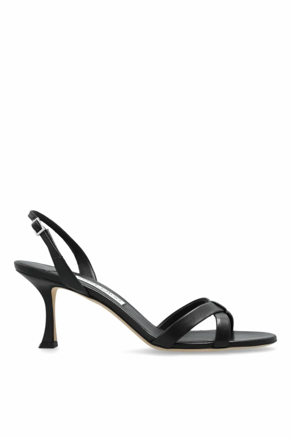 Jimmy Choo CZARNY Sandały na obcasie `Elsy 70`