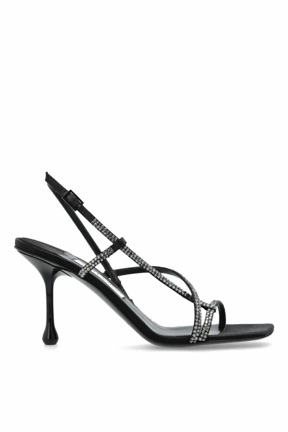 Jimmy Choo CZARNY Sandały na obcasie ‘Etana’