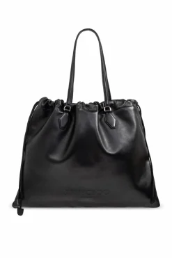 Jimmy Choo CZARNY Torba `Drawstring Large` typu `shopper`