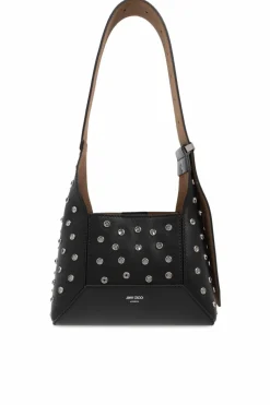 Jimmy Choo CZARNY Torba na ramię ‘Diamond Small’