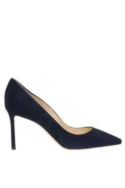Jimmy Choo GRANATOWY Szpilki 'Romy'