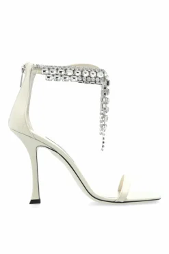 Jimmy Choo kremowy Buty na obcasie `Verity`
