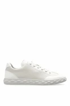 Jimmy Choo kremowy Buty sportowe `Diamond`