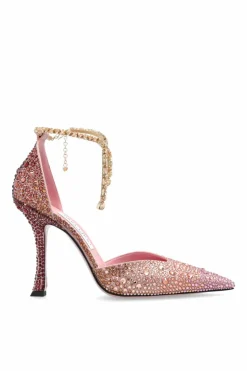 Jimmy Choo RÓŻOWY Buty na obcasie `Stevie`