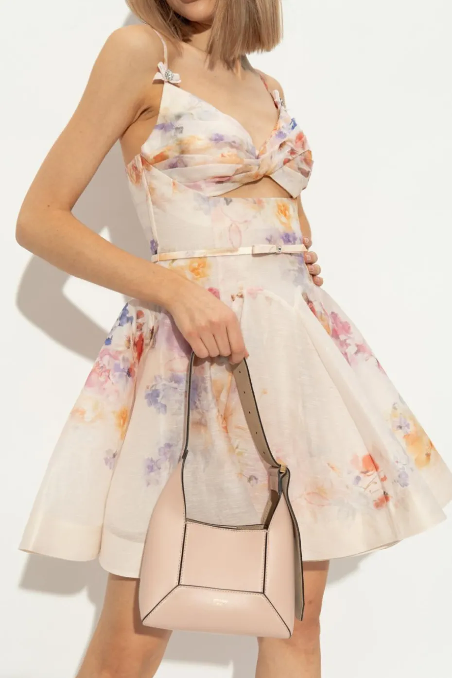 Jimmy Choo RÓŻOWY Torba ‘Diamond Small’