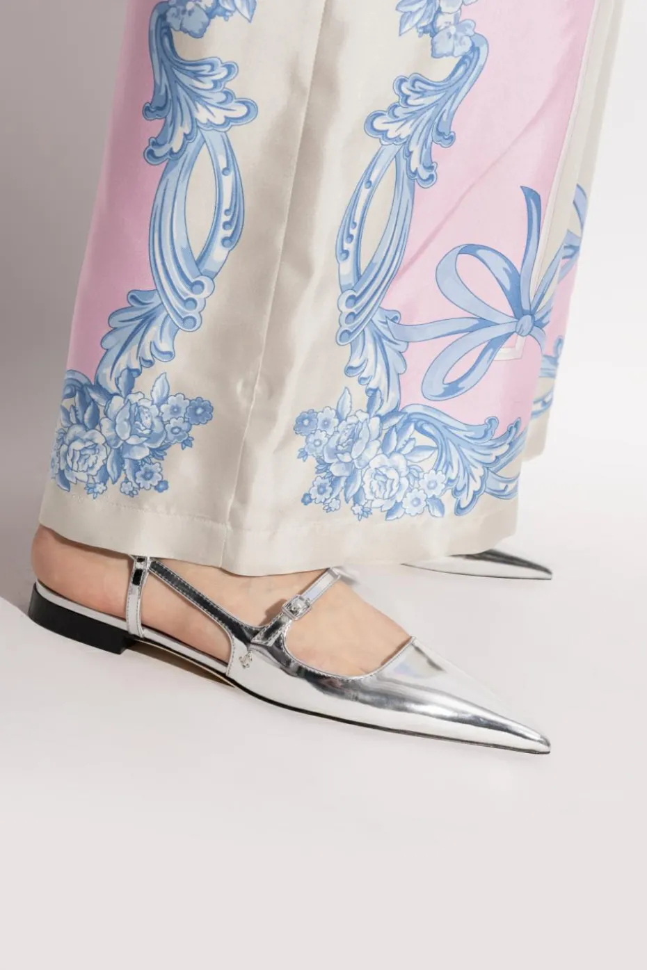 Jimmy Choo SREBRNY Buty `Didi`
