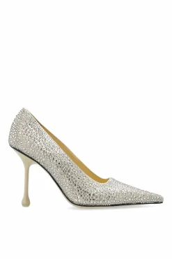 Jimmy Choo SREBRNY Buty na obcasie `Ixia`