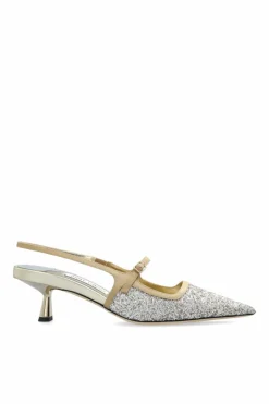 Jimmy Choo SREBRNY Buty na obcasie `Didi`