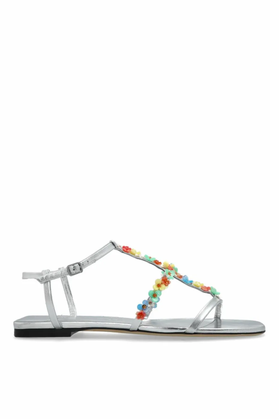 Jimmy Choo SREBRNY Sandały `Gwyn`