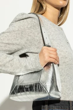 Jimmy Choo SREBRNY Torba na ramię ‘Diamond Small’