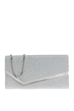 Jimmy Choo SREBRNY Torba na ramię 'Emmie'