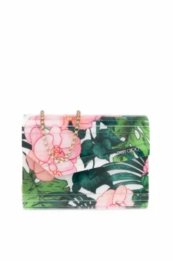 Jimmy Choo ZIELONY Torba na ramię `Candy`