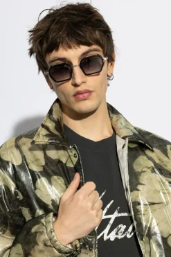John Dalia CZARNY Okulary przeciwsłoneczne ‘Dennis’