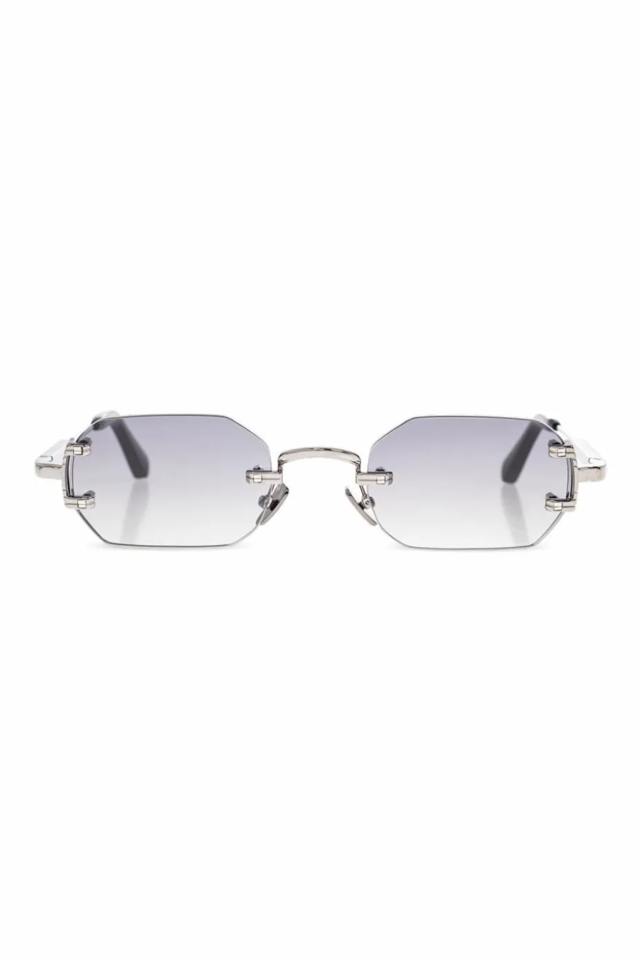 John Dalia SREBRNY Okulary przeciwsłoneczne `Amaru-C520`