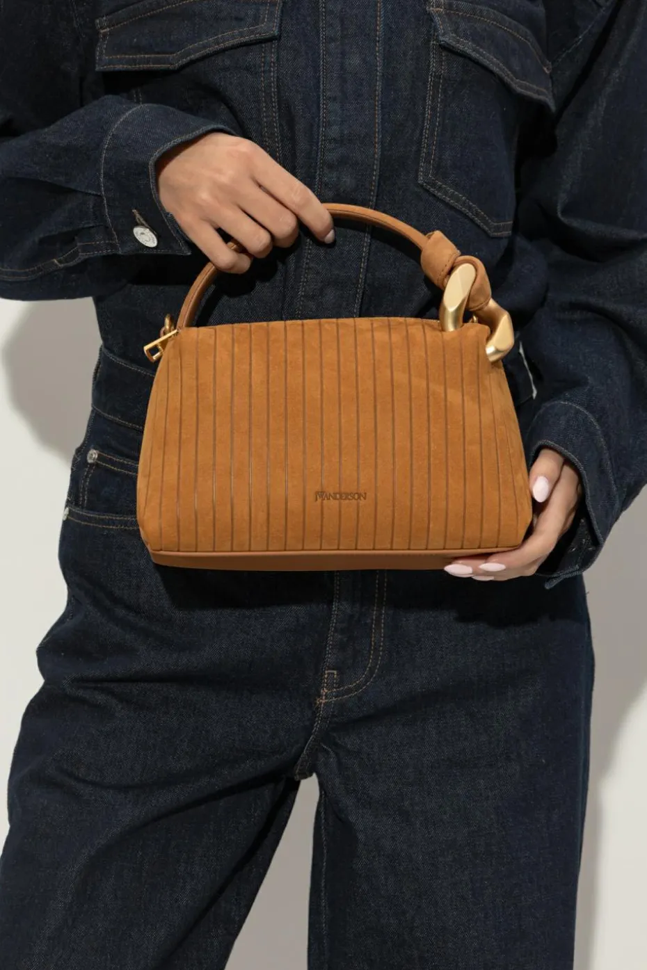 JW Anderson BRĄZOWY Torba do ręki