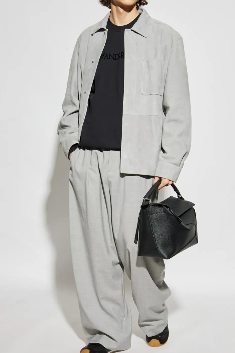 JW Anderson CZARNY Bluza z logo