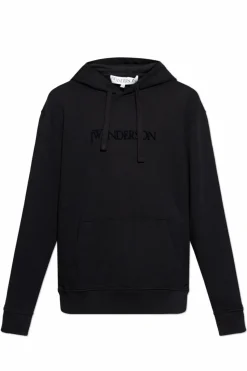 JW Anderson CZARNY Bluza z logo