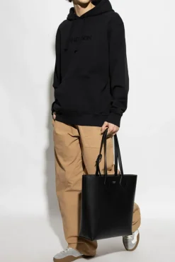 JW Anderson CZARNY Bluza z logo